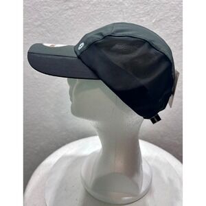 Danskin Women Black Lightweight Running Cap UPF 50 Reflective Wicking Hat O/S